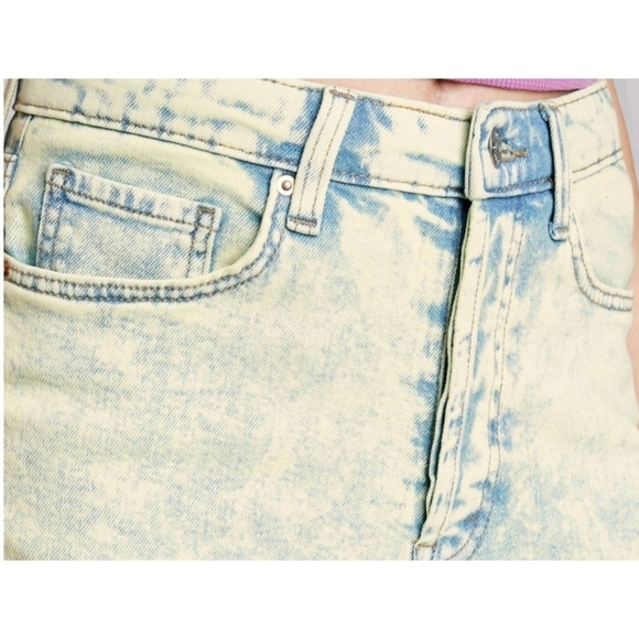 Wild Fable Super High Rise Acid Over-Dye Straight Jeans - Picture 4 of 14